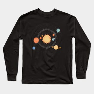 Our Solar System Long Sleeve T-Shirt